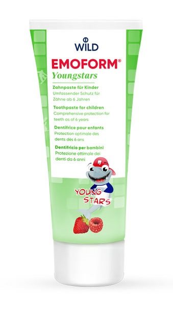 EMOFORM Youngstars Zahnpaste<br>75 ml, Tube
