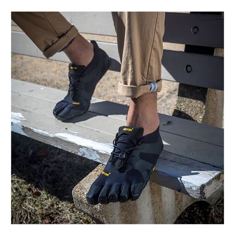Five Fingers V-ALPHA - Chaussures trekking Homme noir