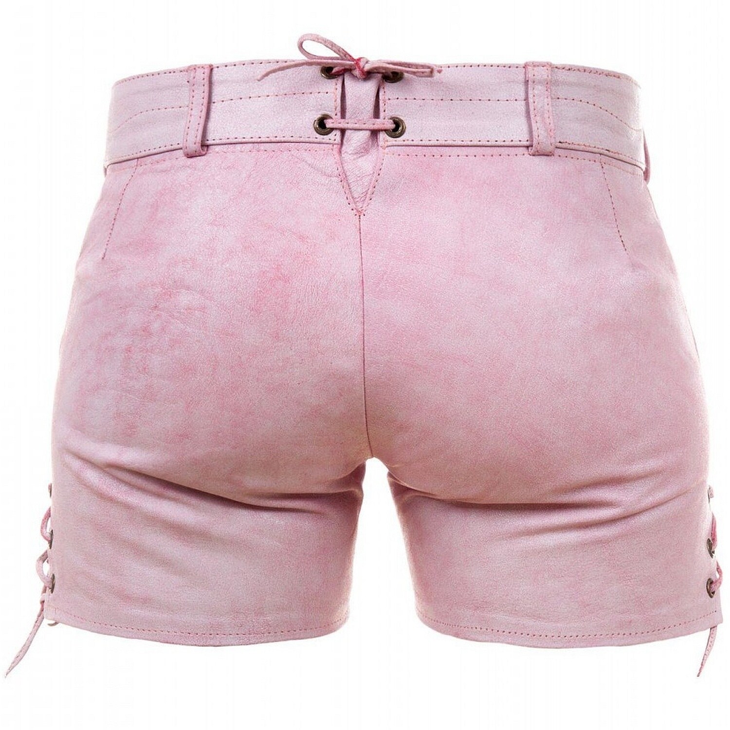 Damen Ledershorts