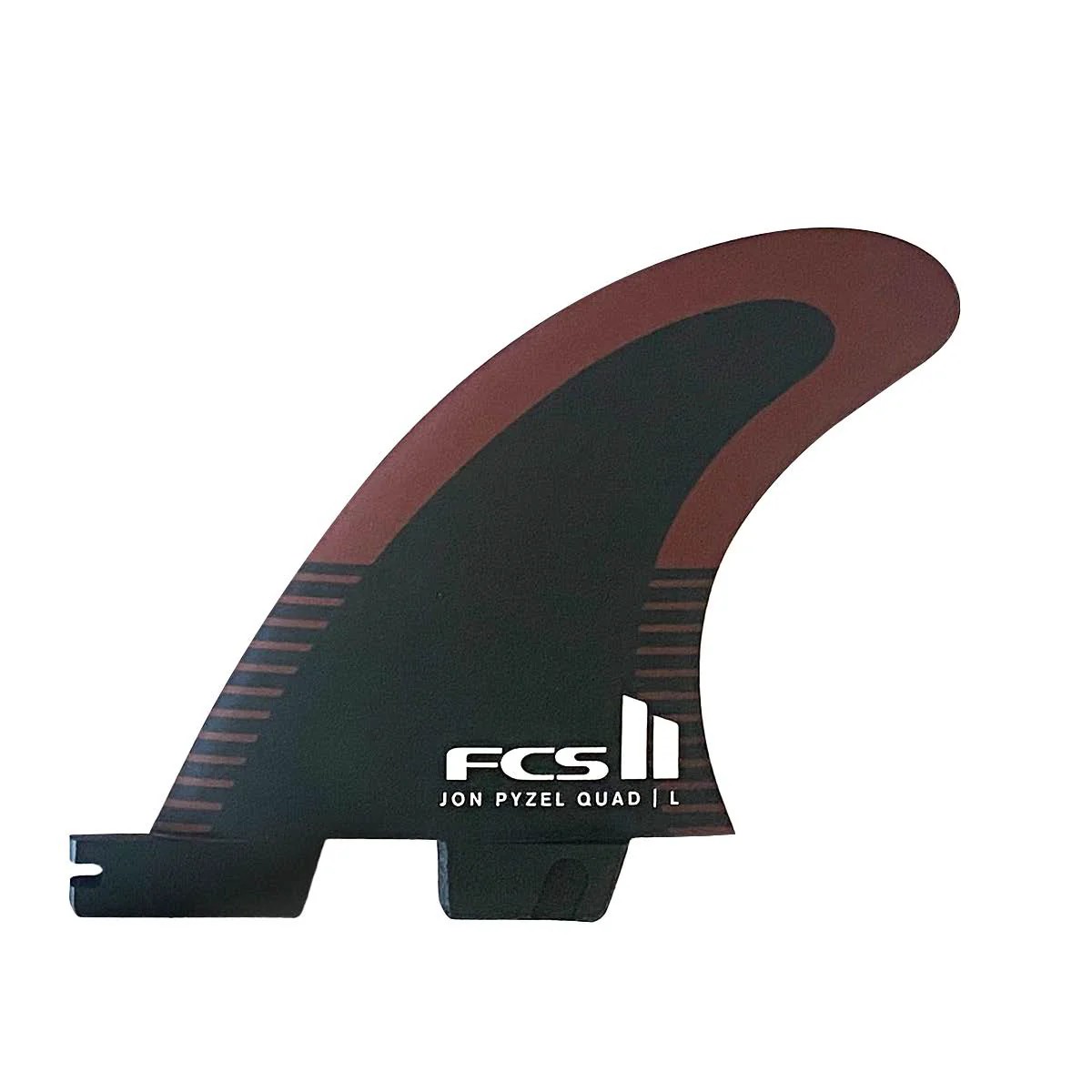 FCS FCS II - Pyzel PC Aircore Black/Shiraz - Medium Quad Rears