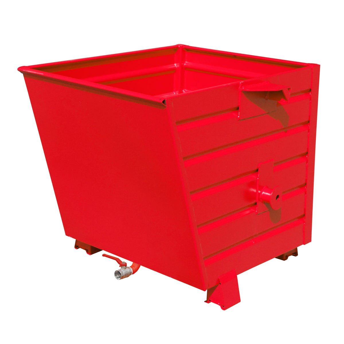 Bauer chipstapelaar kiepwagen BSS 55, gelakt, vuurrood
