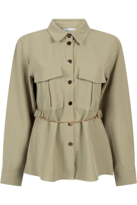 Aaiko groene dames blouse