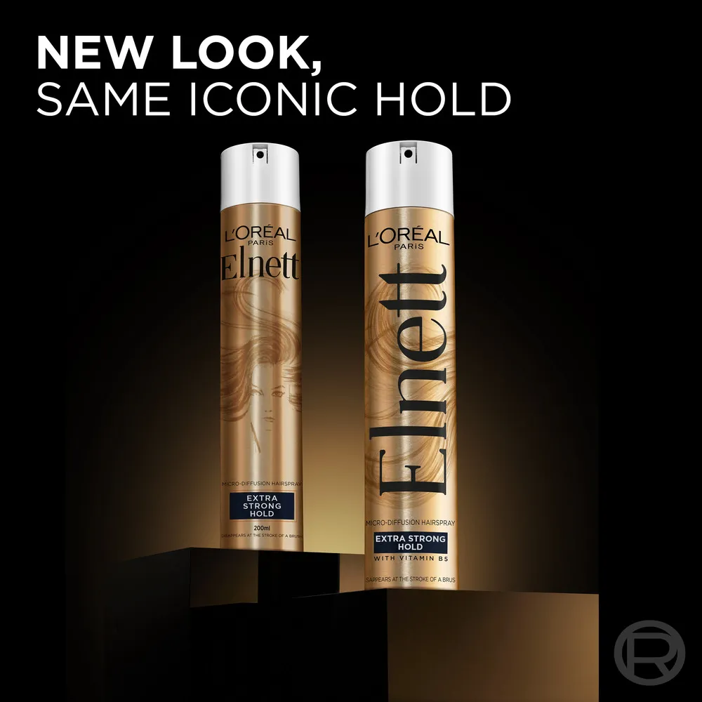 Elnett Extra Strong Hold Hair Spray - 200 ml.