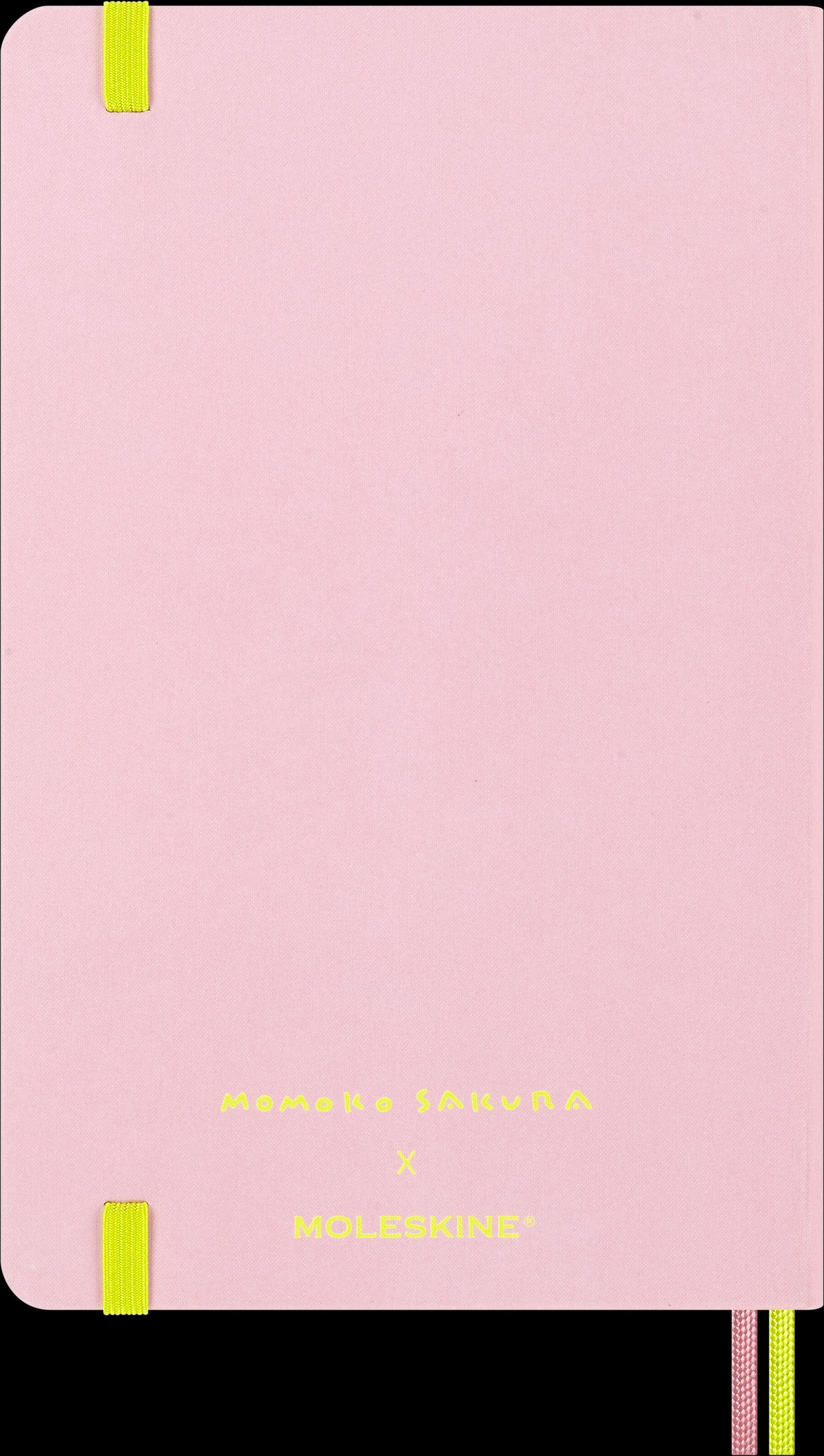 Moleskine Sakura 18 Monate Wochen Notizkalender 2024/2025, L/A5