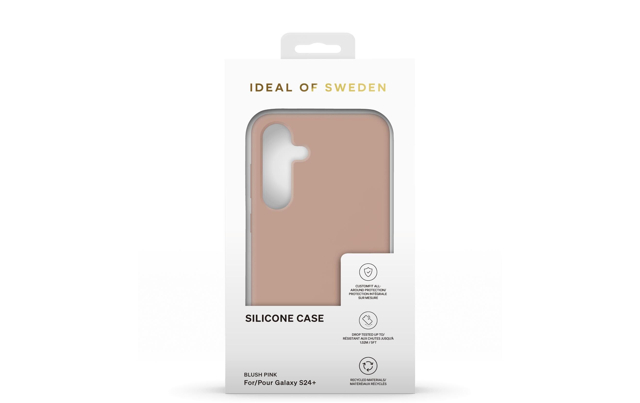 Back Cover Silicone Galaxy S24+ PinkSilikon-Backcover für das Samsung Galaxy S24+