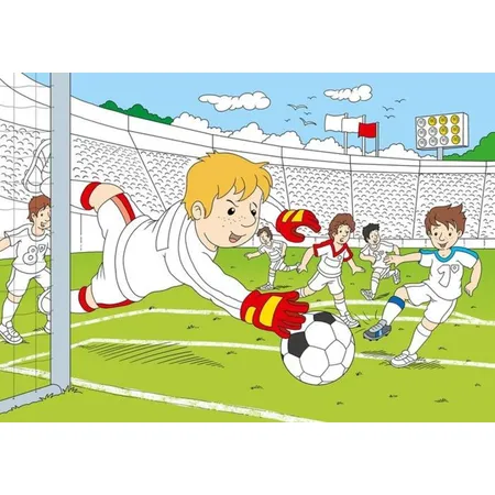 Tessloff Buntes Malbuch Fußball