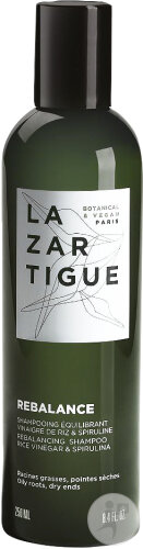 Lazartigue Rebalance Shampoing Équilibrant Racine Grasses/Pointes Sèches Flacon 250ml