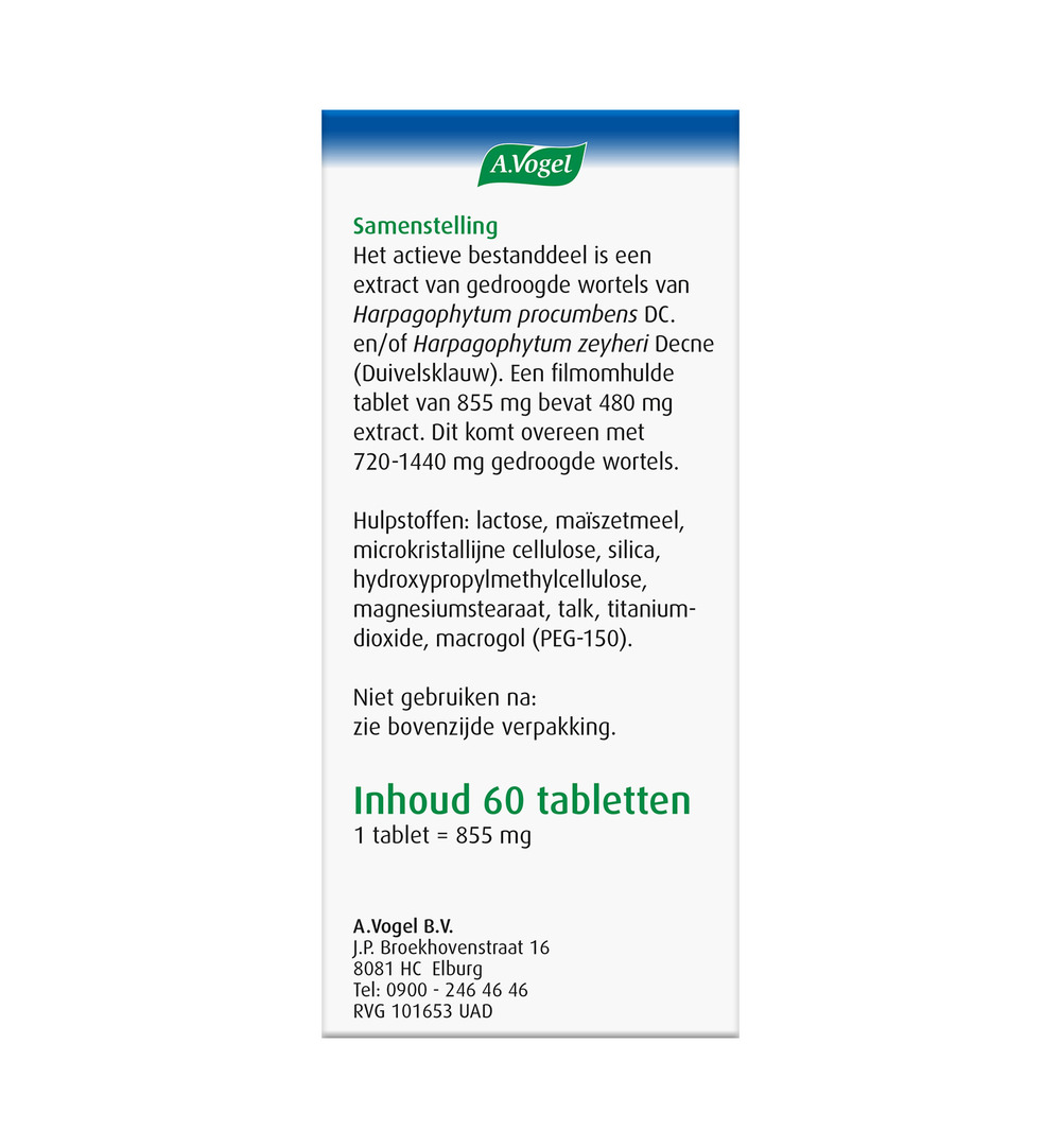 A.Vogel Atrosan (60 tabletten)