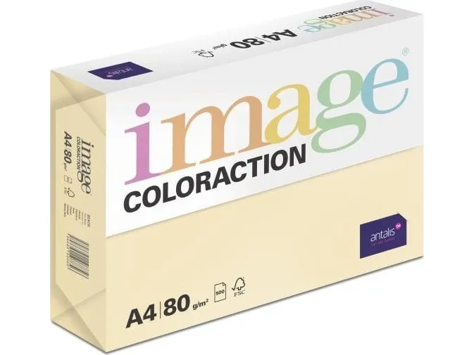 Kopipapir Image Coloraction A4 80g Sevilla Dark yellow - (500 ark)