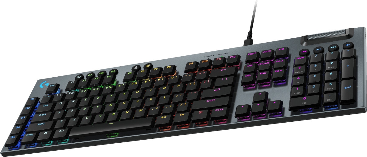 Logitech G Gaming-Tastatur »G915 X Wired Gaming Keyboard - BLACK - DEU« ()