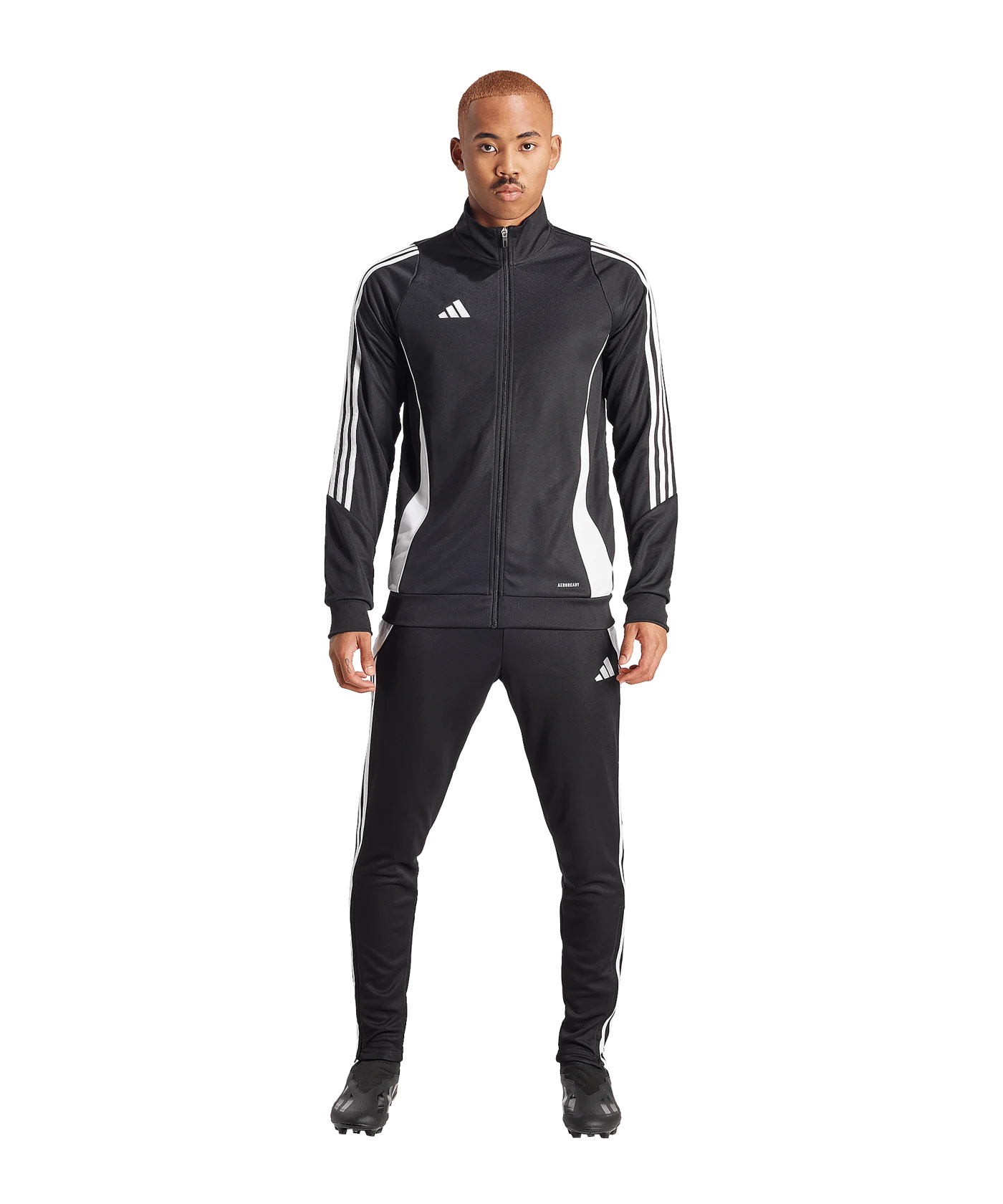 adidas Tiro 24 Trainingsjacke Schwarz Weiss