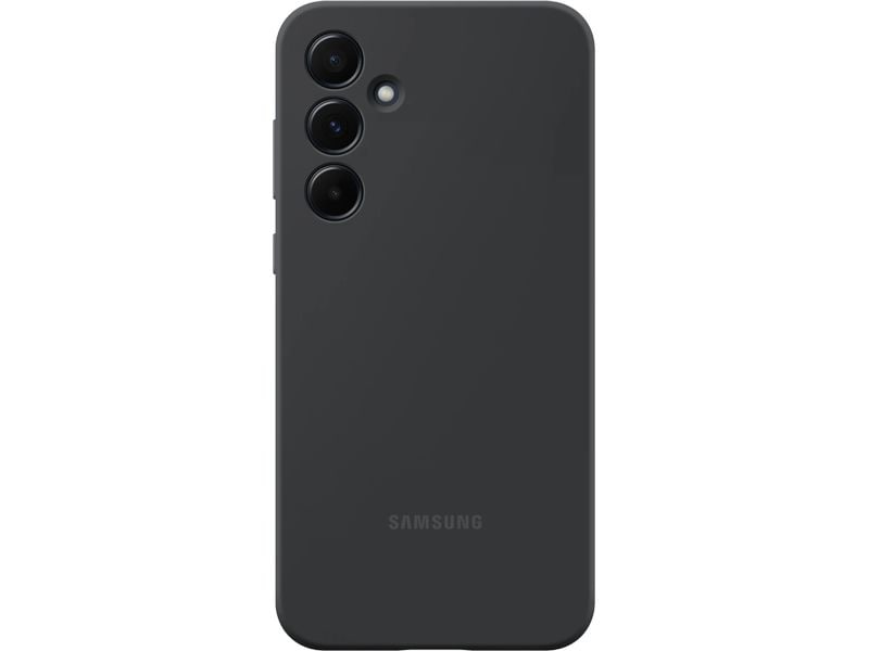 Samsung Back Cover Silicone Galaxy A55 5G Schwarz Schutzhülle für das Samsung Galaxy A55 5G