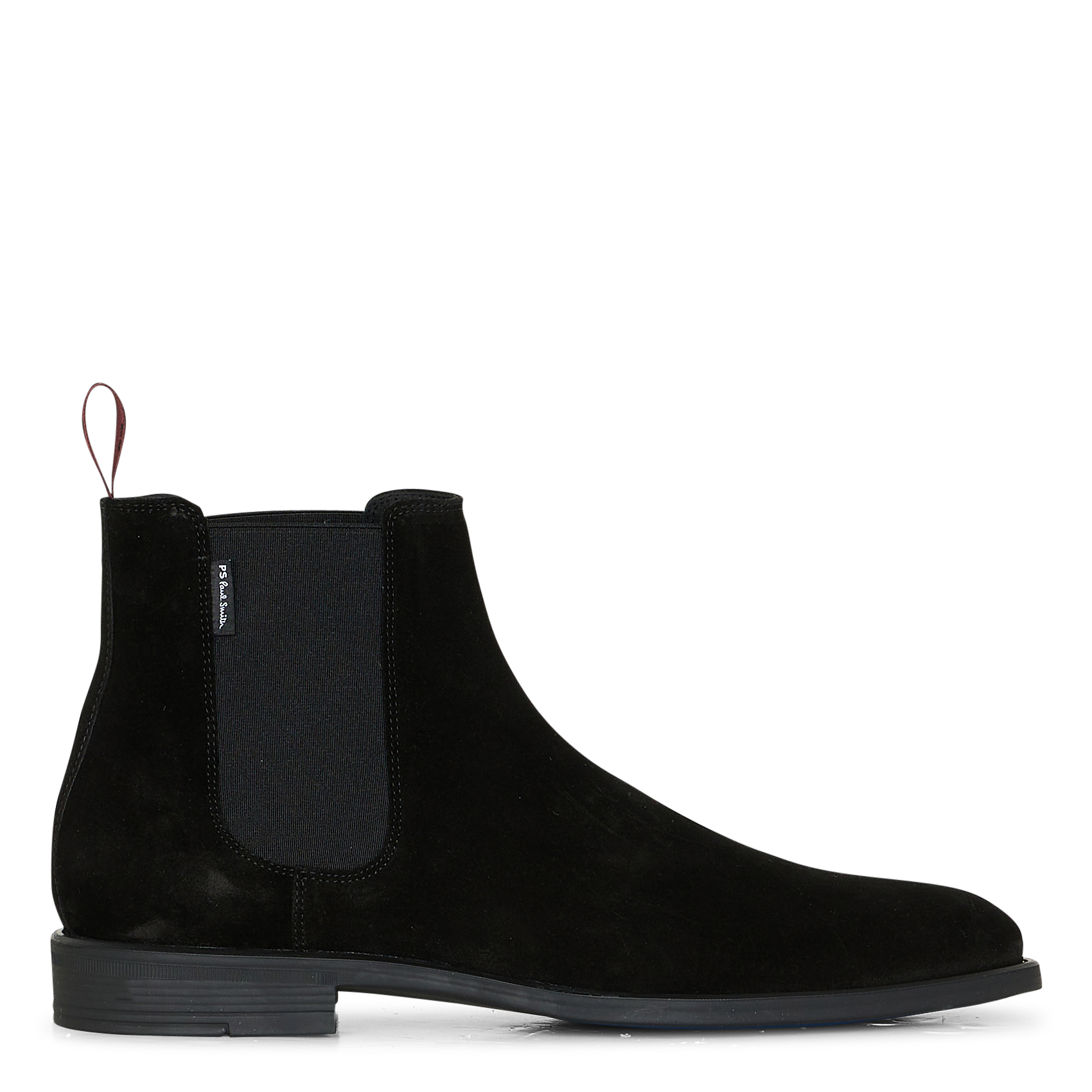 Chelsea boots en cuir velours | Noir