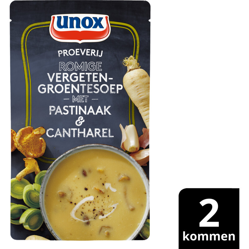 Unox Romige vergeten groentesoep