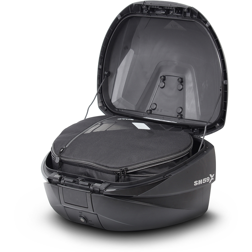 Shad - Top Case Extensible SH59X Noir / Gris
