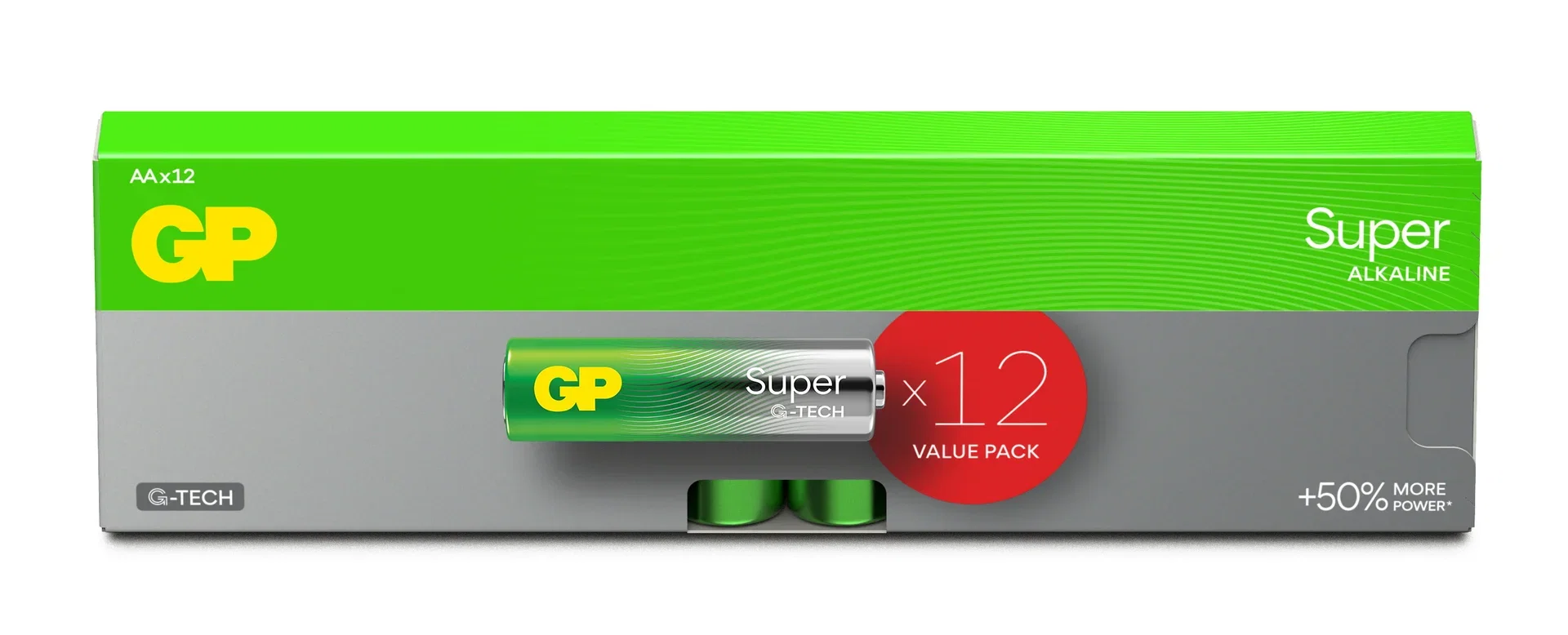 GP Batterier GP Super AA LR6 12 pk