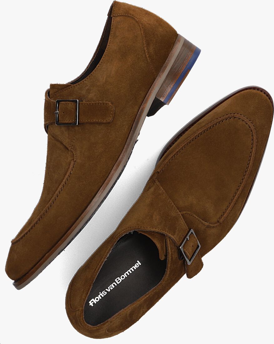 FLORIS VAN BOMMEL bruine floris van bommel nette schoenen sfm-30318
