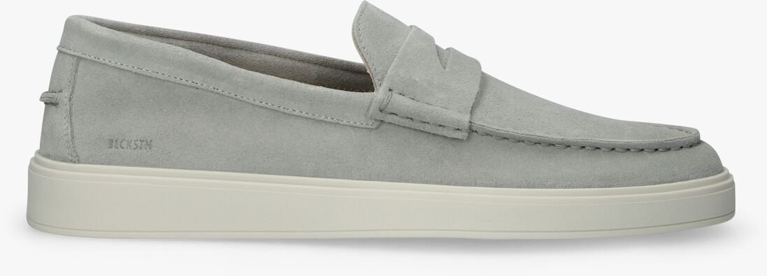 grijze blackstone loafers zuko enzo