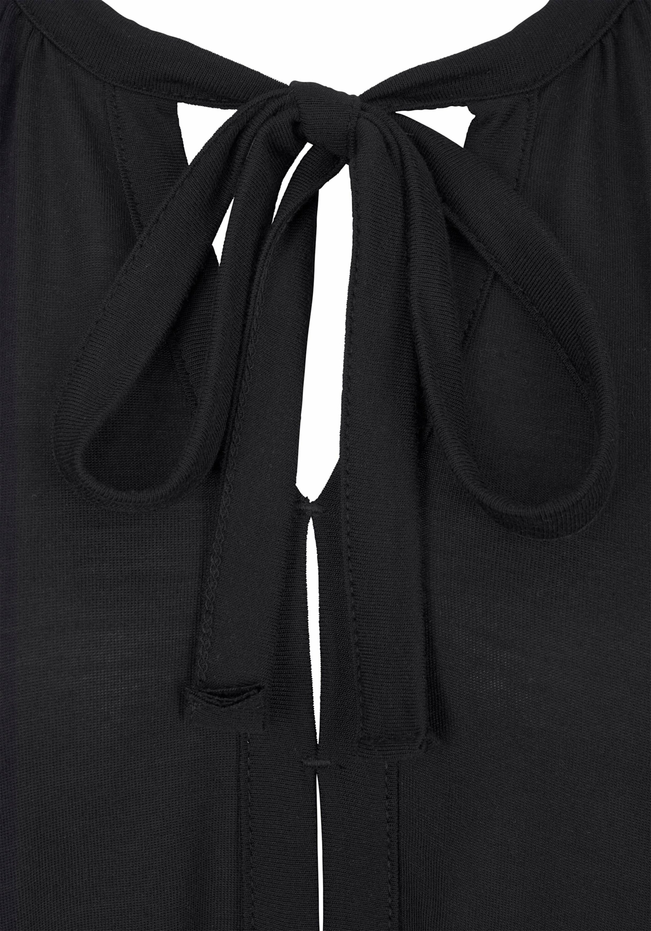 LASCANA Tanktop in schwarz