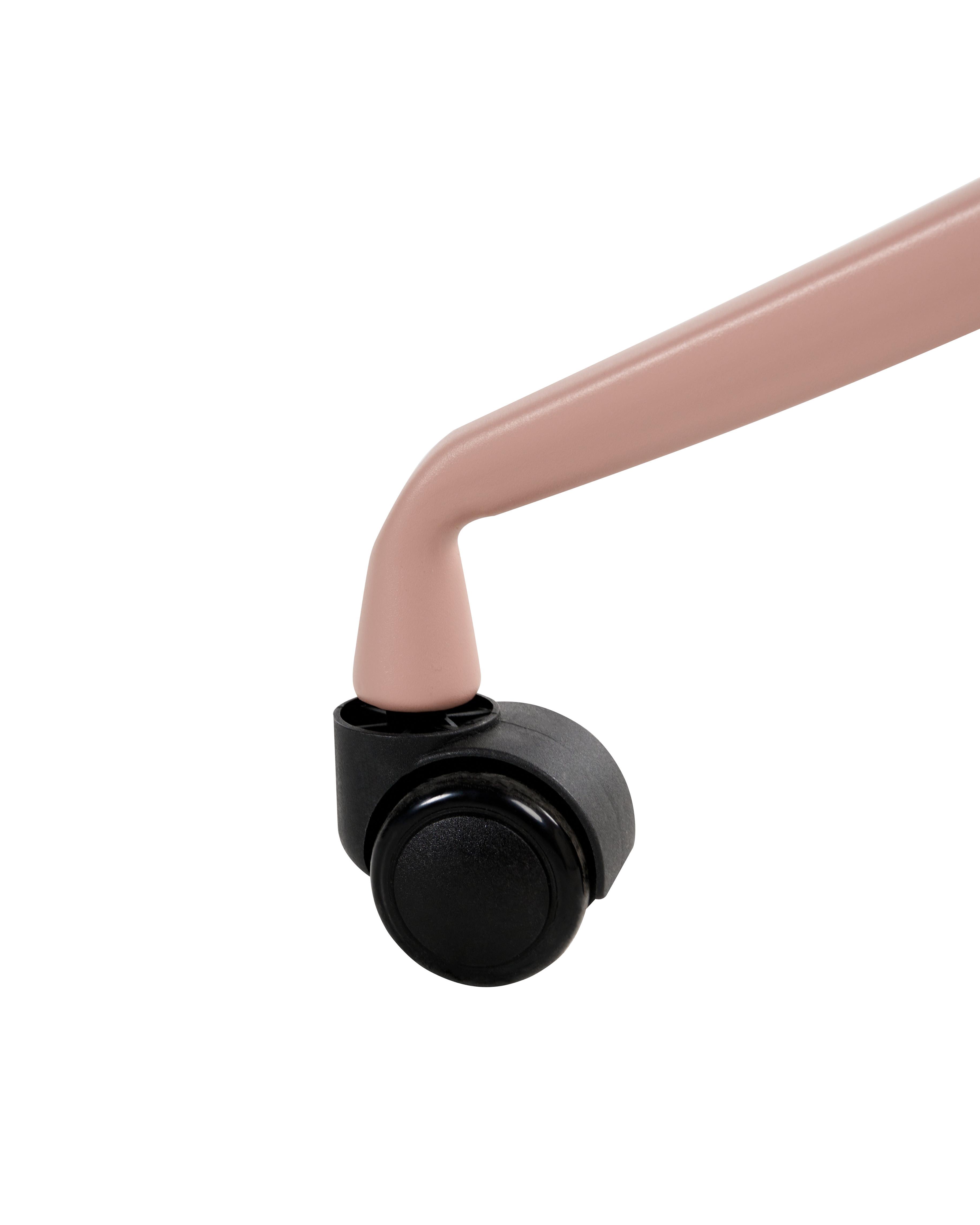 Bureaustoel GLEEFUL Stof Roze