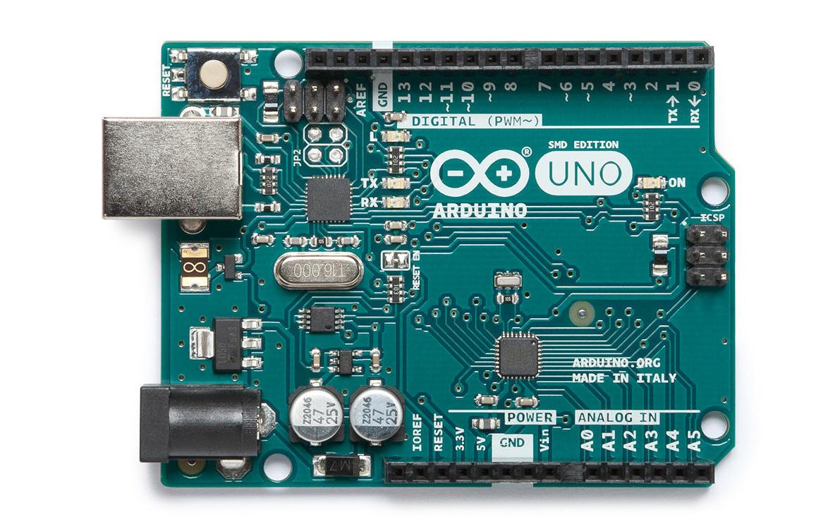 Entwicklerboard Arduino Uno SMD Rev3 EditionMultifunktionales Entwicklerboard