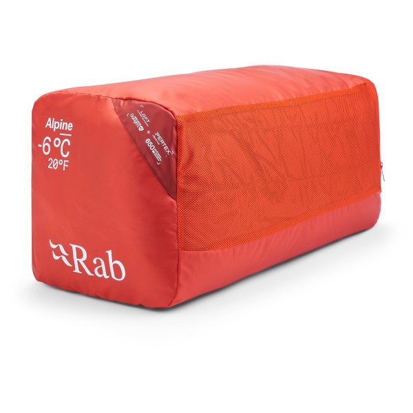 Rab - Alpine -6C / 20F - Sac de couchage en duvet