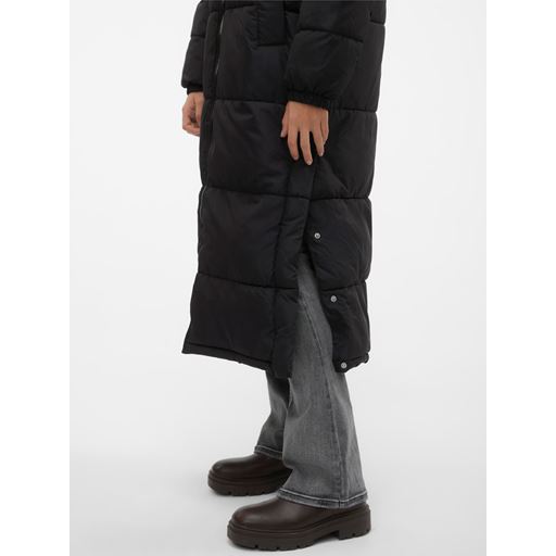 Vero Moda Lea Lang Frakke, Black, S