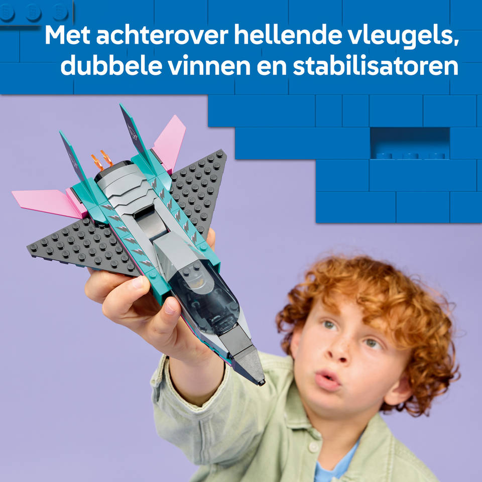 LEGO City straalvliegtuig vs. sportauto 60489