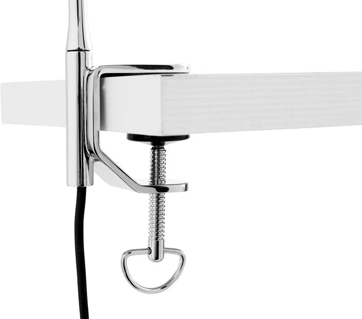 Hay Apex Desk Clip Lamp-Oyster white Oyster white