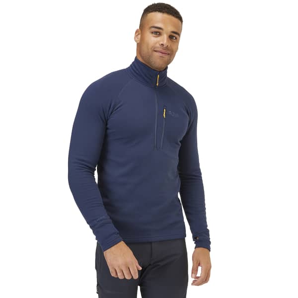 Sweat polaire ski rando RAB POWER STRETCH PRO PULL-ON DEEP INK