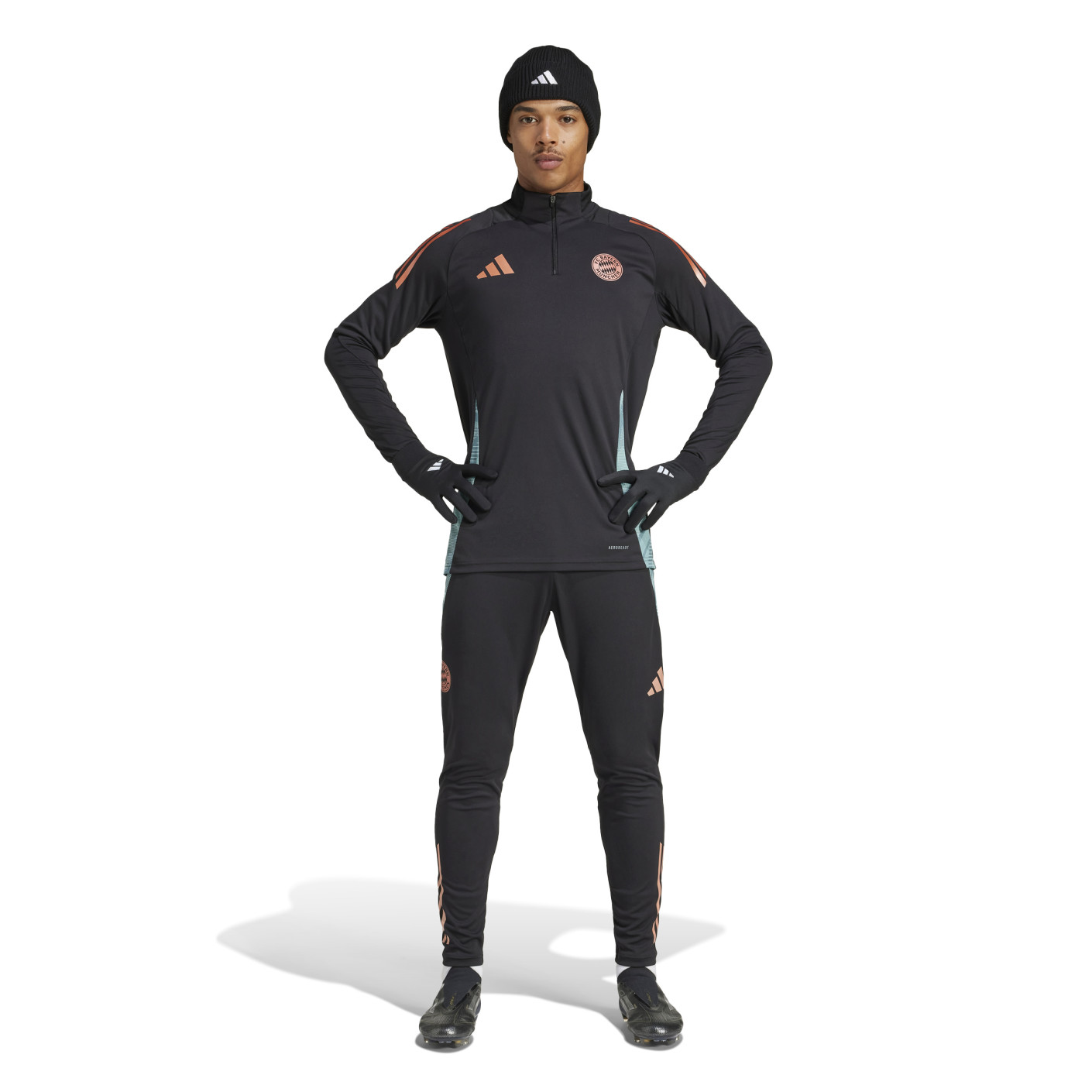 Adidas Bayern München Trainingsbroek 2024-2025 Zwart Groen Brons