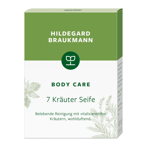 Hildegard Braukmann Body Care 7 Kräuter Seife 125g