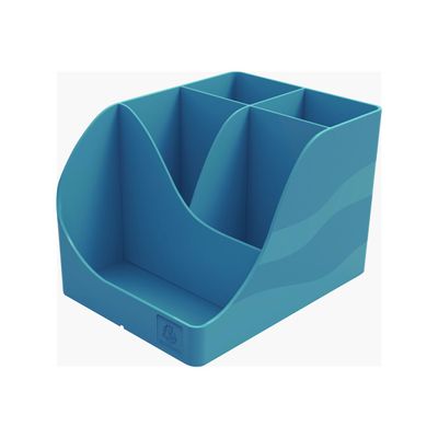Exacompta NeoDeco - Pot à crayons- bleu caranrd