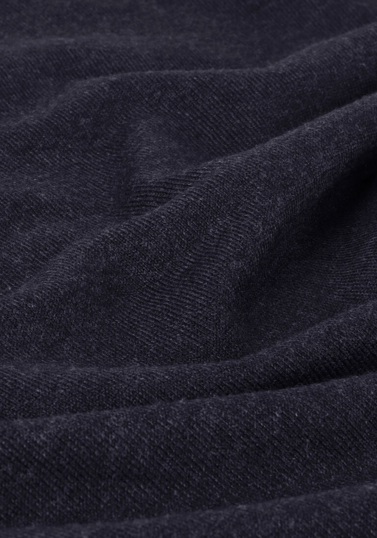 SCOTCH & SODA donkerblauwe scotch & soda coltrui regular fit essentials turtle in eco vero