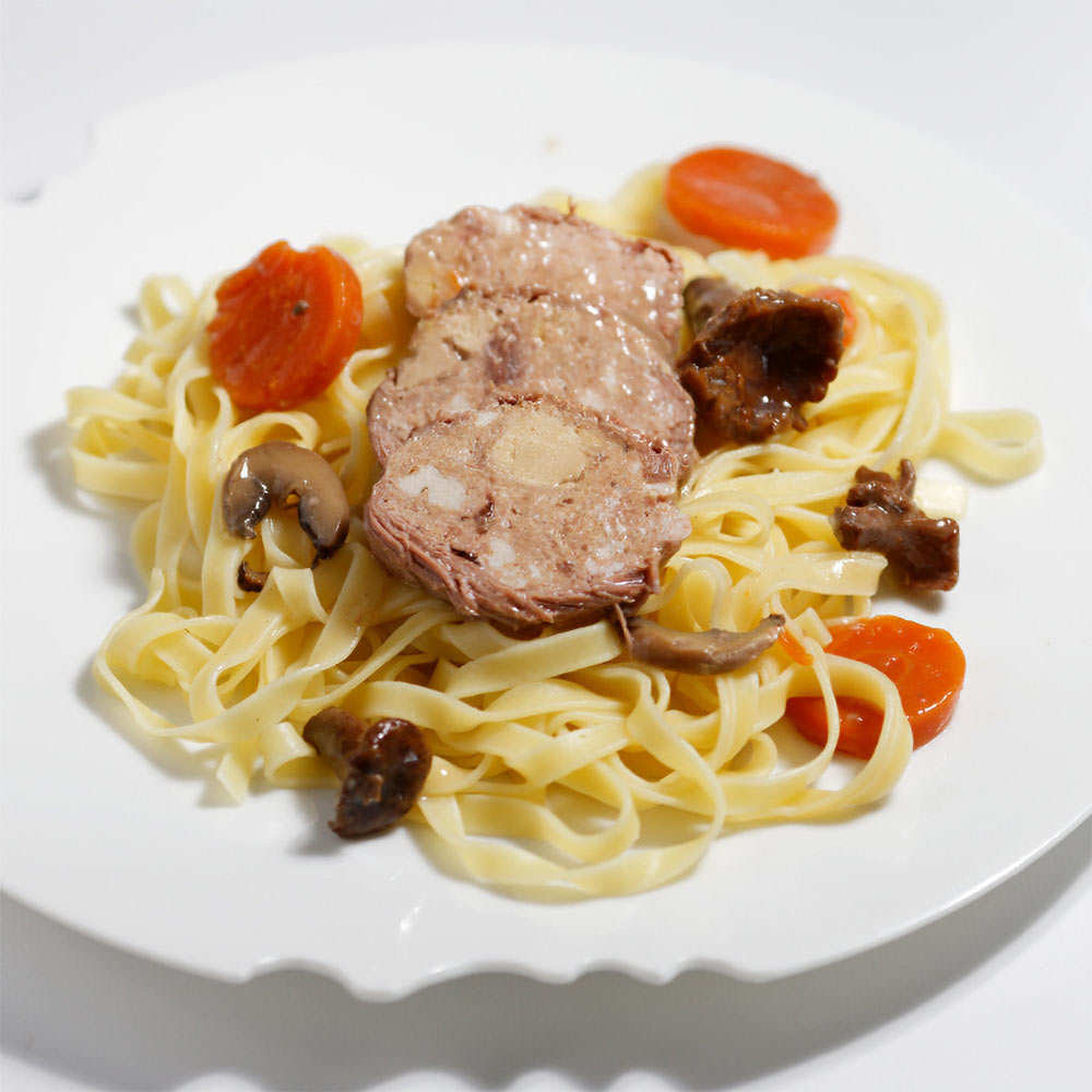 Paupiettes de canard au foie gras