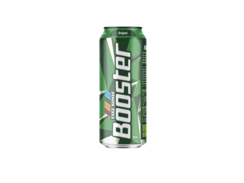 Faxe Kondi Booster Original 50 cl dåse - (24 stk.) - inkl. pant