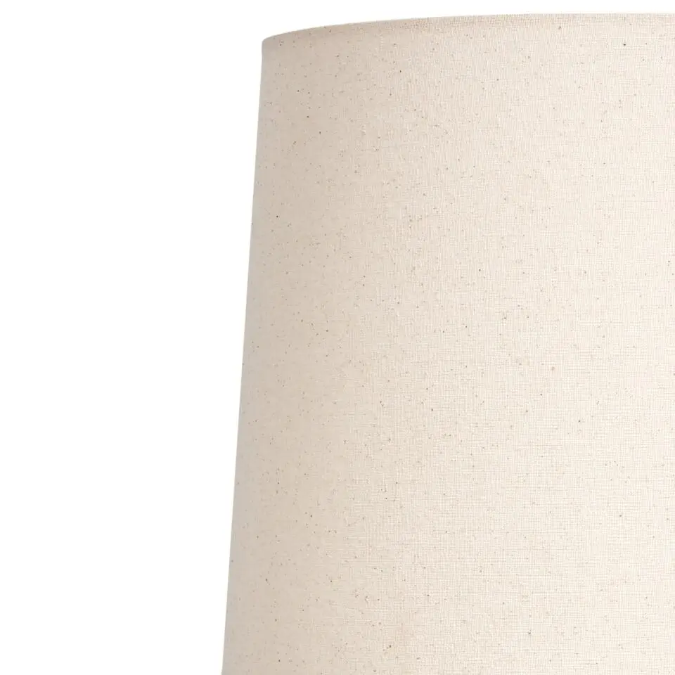 DEDURU - Tafellamp - Beige - Keramiek