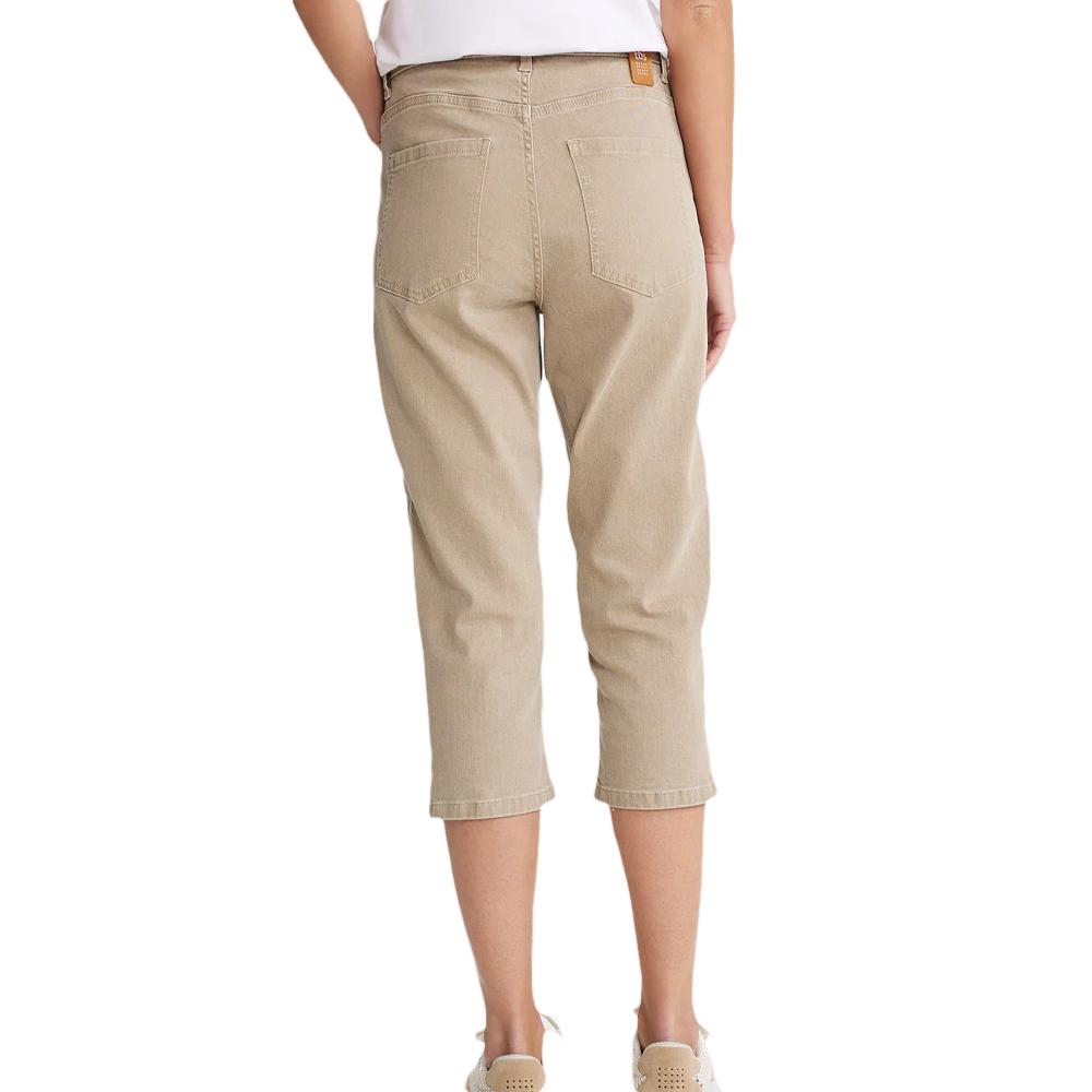 TBS Pantacourt Beige Femme TBS Lisondre