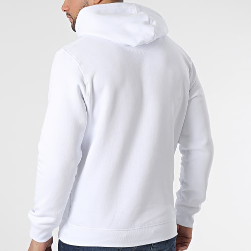 Sweat Capuche Gothic Blanc Noir