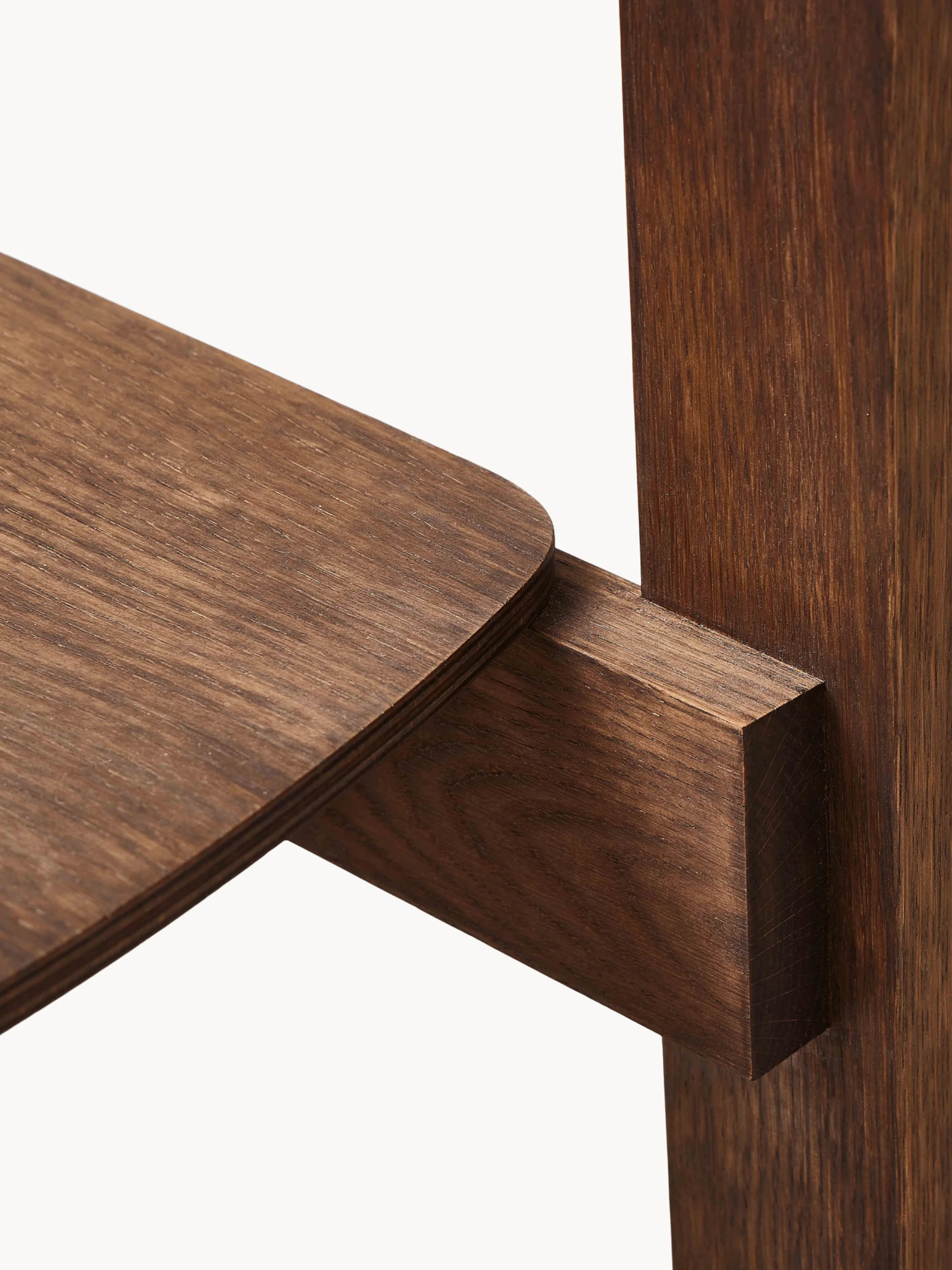 Houten stoel Blueprint