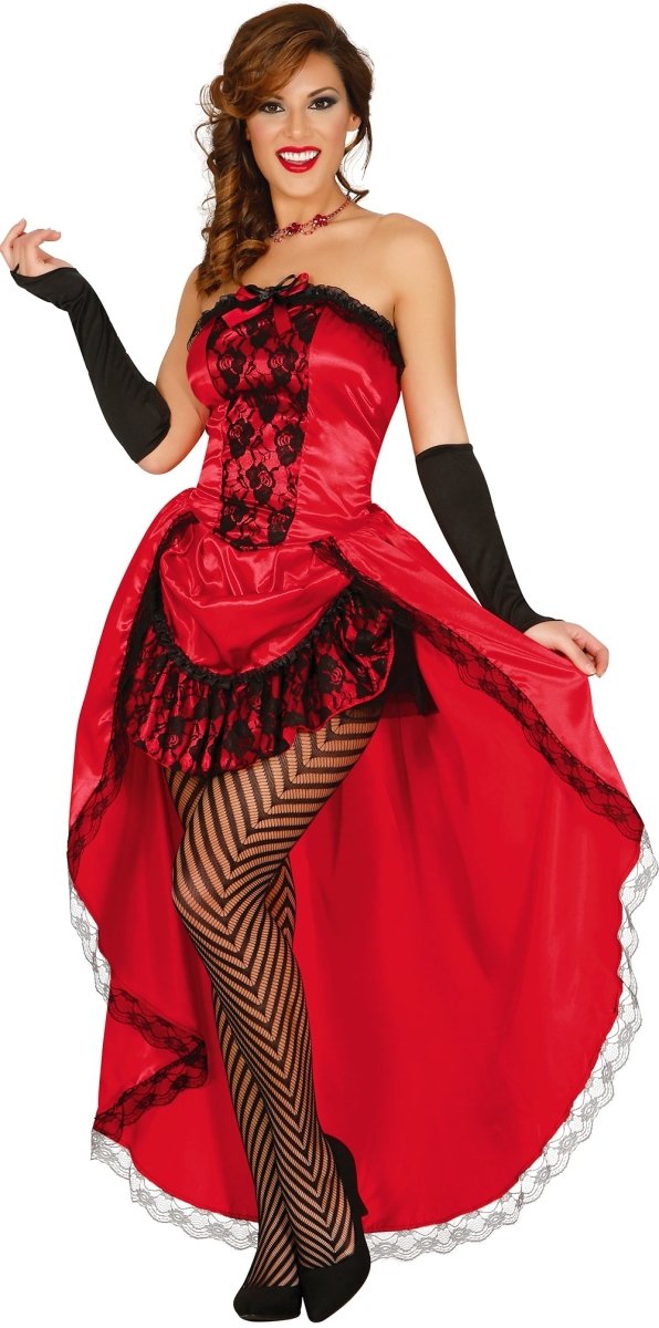 Moulin Rouge Jurk Rood
