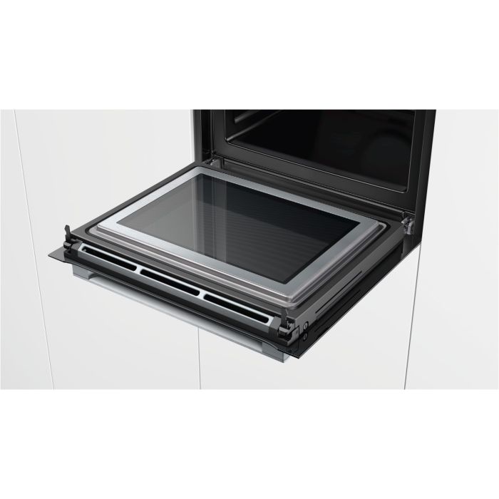 Bosch Kompaktbackofen mit Mikrowellenfunktion HNG6764B6