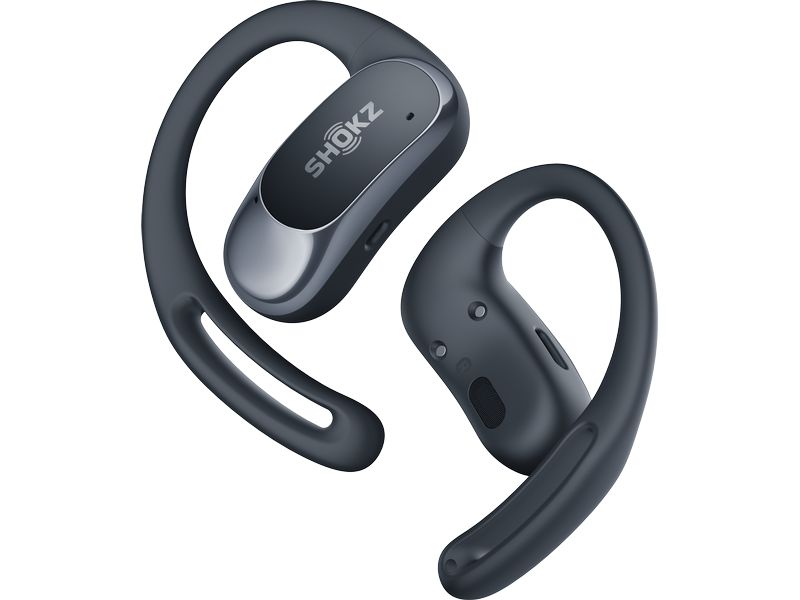 Shokz Wireless In-Ear-Kopfhörer OpenFit Air Schwarz Open-Ear-Sportkopfhörer