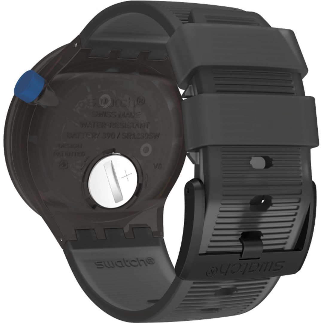 Swatch Big Bold Futuristic Grey