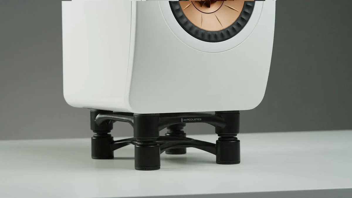 IsoAcoustics Aperta Noir (la paire) Absorbeurs acoustiques