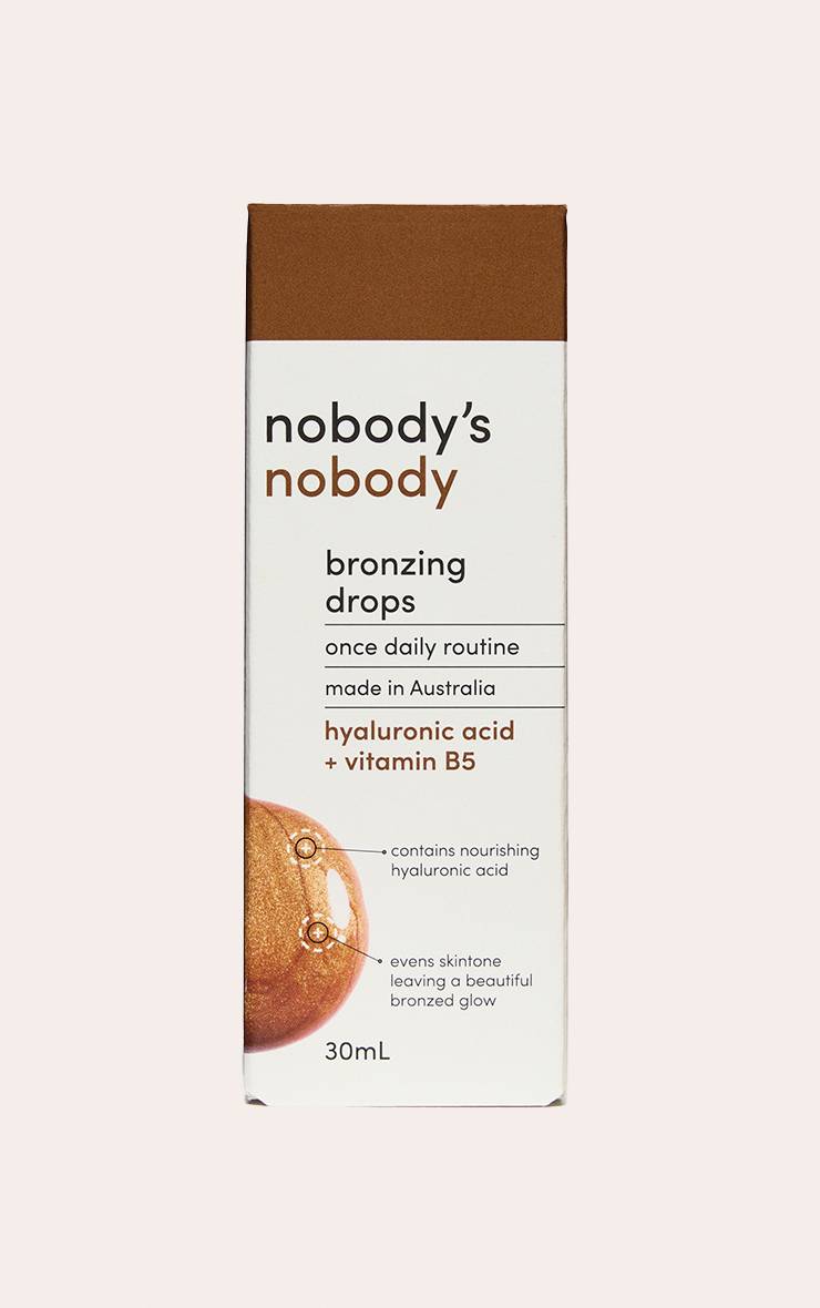 Clear Gouttes Bronzantes Nobody's Nobody 30ml