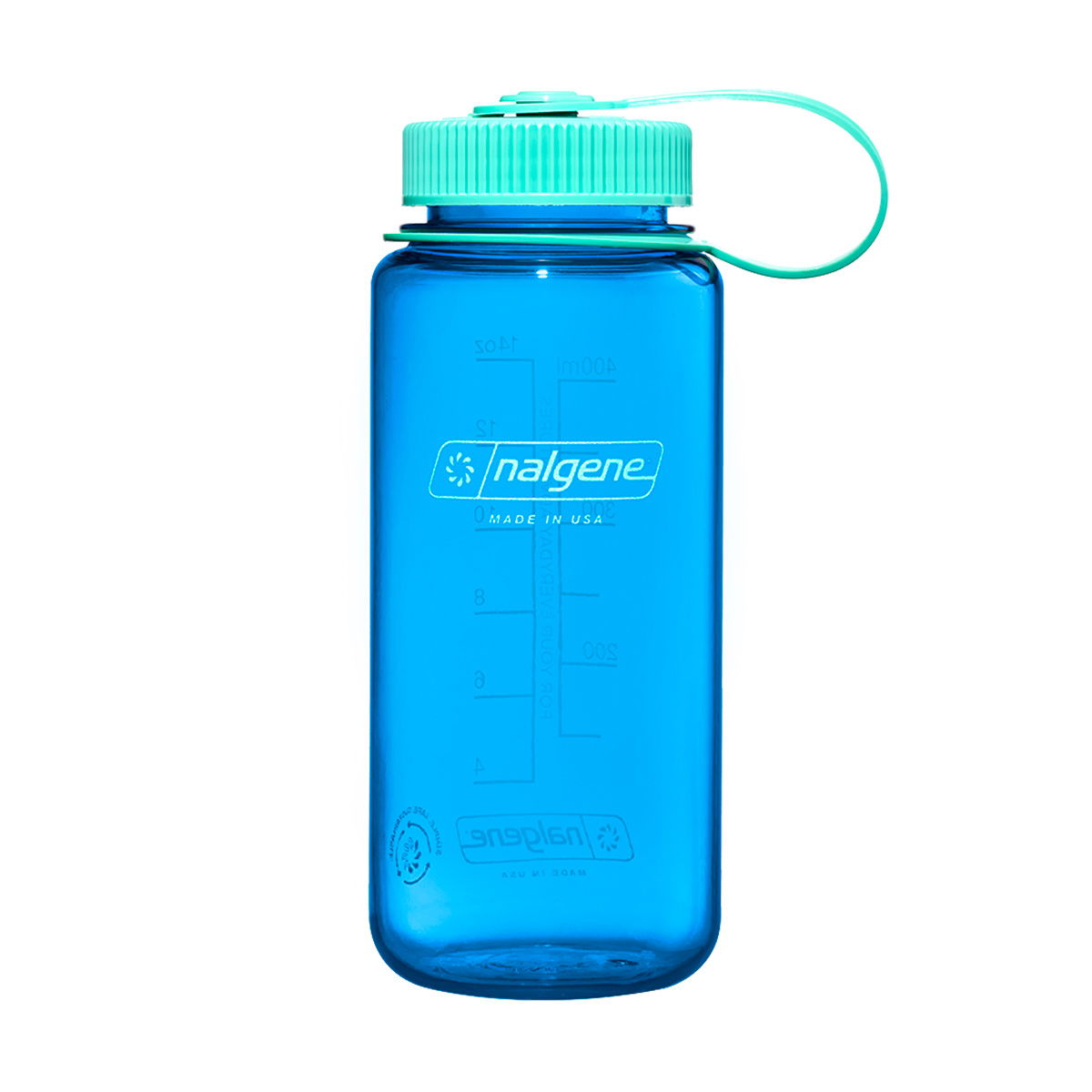 Nalgene Wide Mouth Sustain drikkedunk 500 ml (Cornflower Blue)