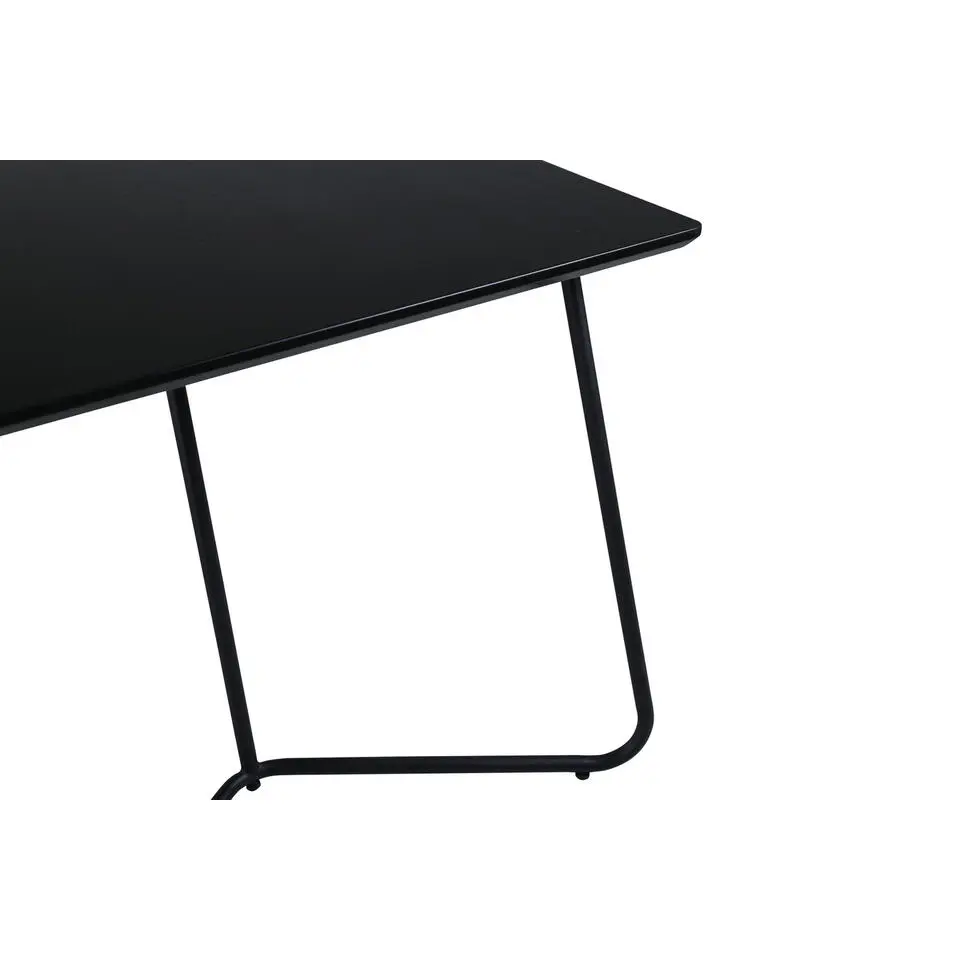 Eettafel Zwart Hout - 190x90x75cm - Petra