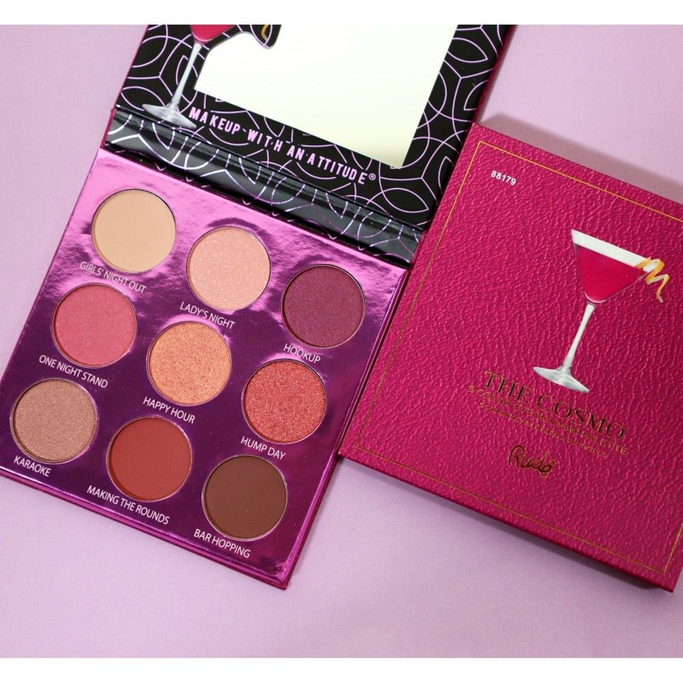 Rude Cosmetics - Cocktail Party 9 Eyeshadow Palette 11,25 gr. - The Cosmo