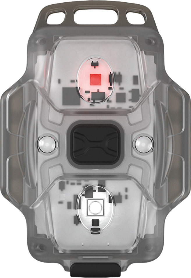 Armytek Crystal kompakte Multilampe mit weißem und rotem Licht